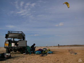 Riohacha kite sesh #2 @ Mayapo Lagoon